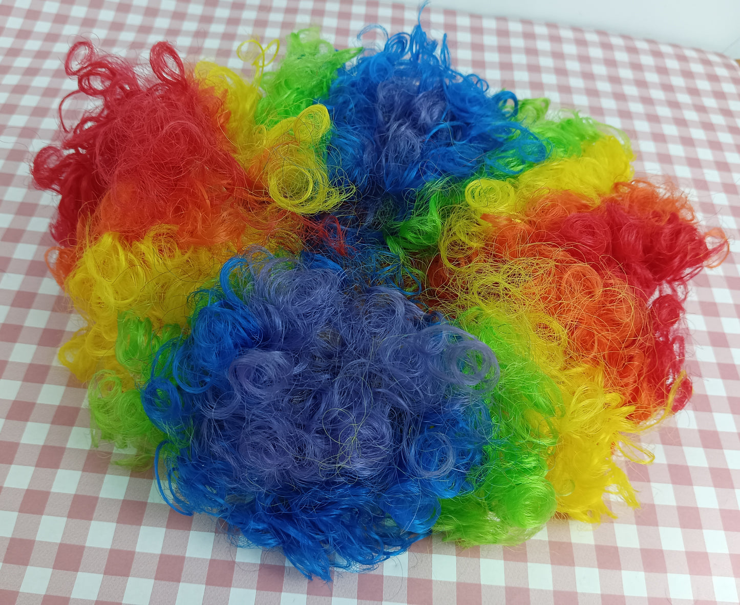 Adequate Clown wigs colorful exploding head wig funny funny props masquerade dress up clown headdress headgear wig