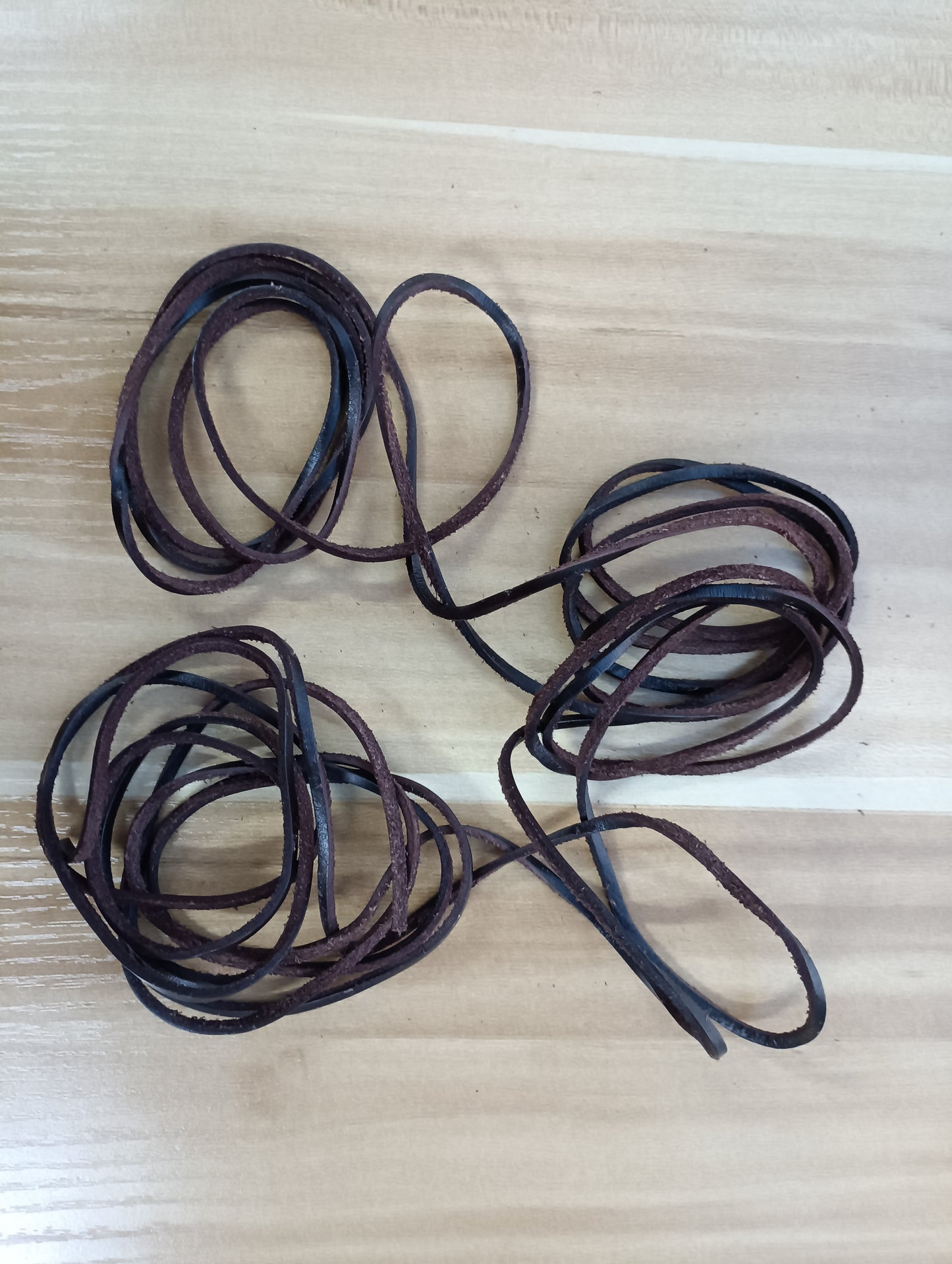 2M2 leather cord classic practical leather rope cowhide rope necklace rope handmade jewelry accessories materials flat 3mm thick rope