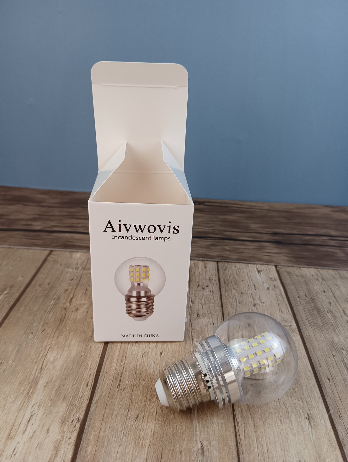Aivwovis Incandescent lamps small round bulb magic bean chandelier light bulb screw-in warm white super bright color changing energy saving light bulb
