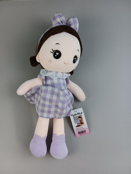 Fyyvalur Dolls for playing, 40cm, PP Cotton Filled, Ages 2+, Soft and Cute, Girls' Warm Companion