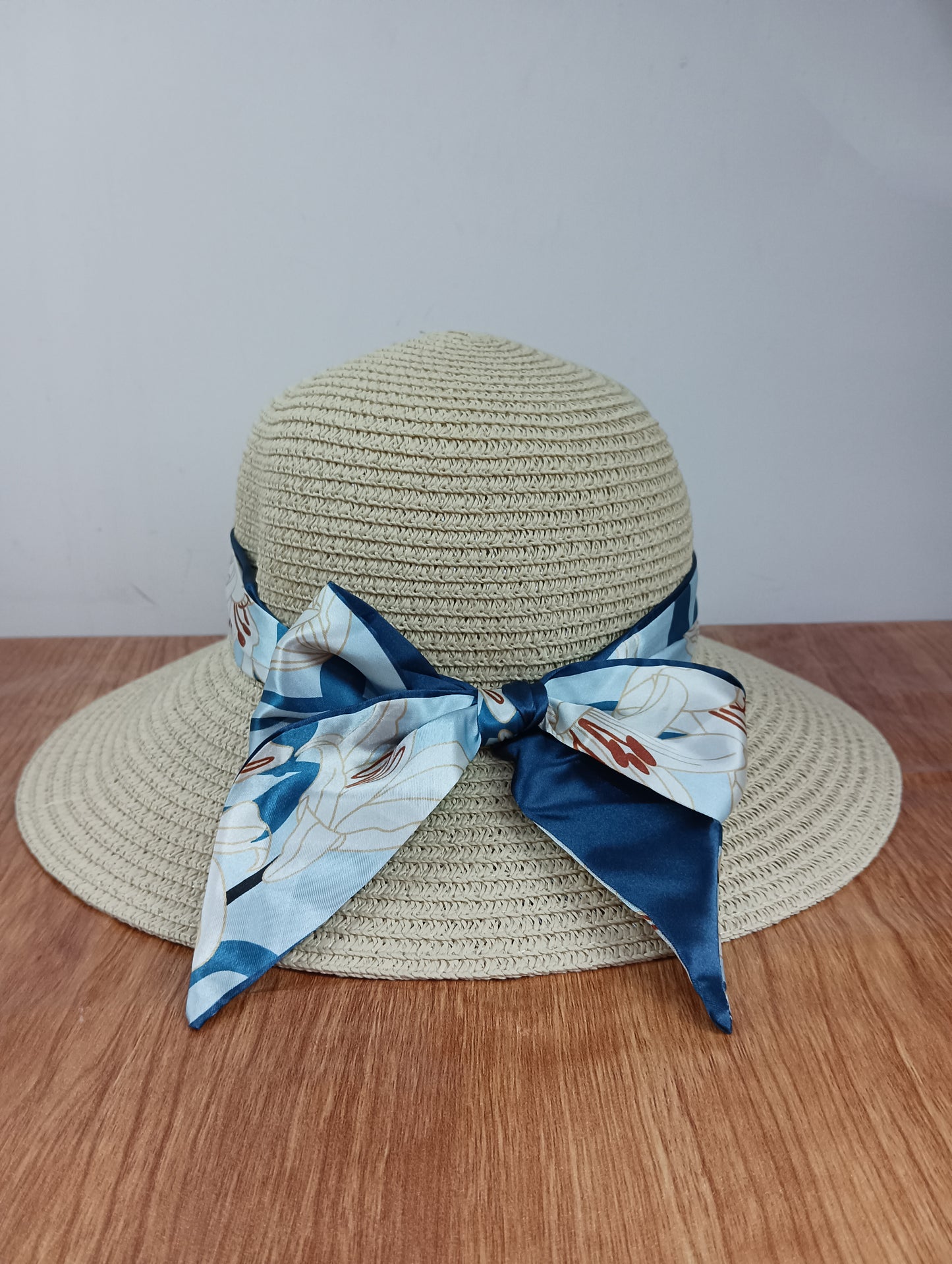 Bomnwake Hats Pearl Ribbon Rustic Department Hundreds of sweet and lovely knitted fisherman hat female summer popular ribbon bow sunshade basin hat