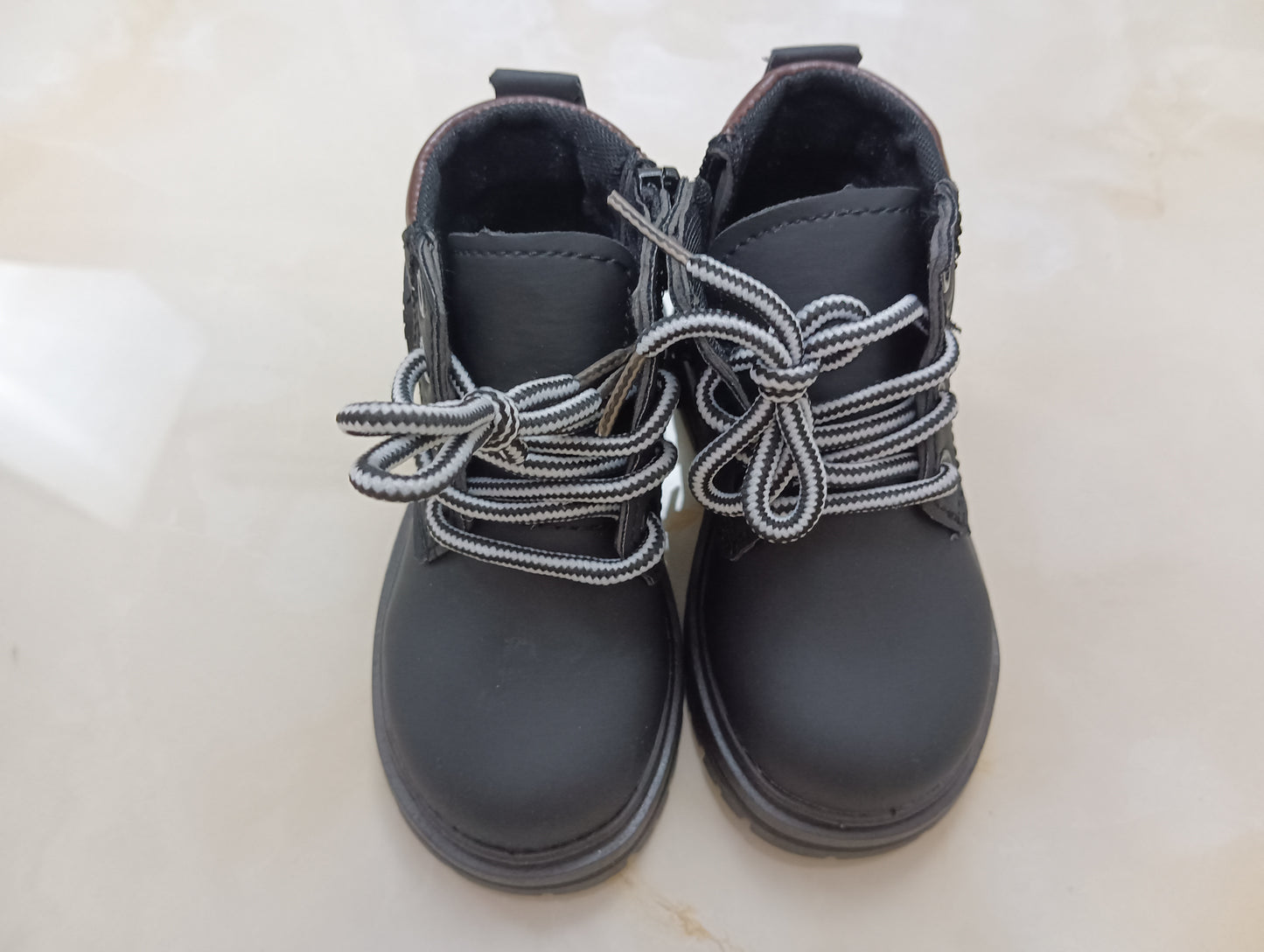 KKWMNKMO Infants' shoes and boots Martin boots children's new fall and winter small children's baby shoes classic wind foreign children's boots